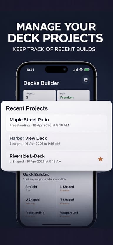 Decks Builder screenshot 1