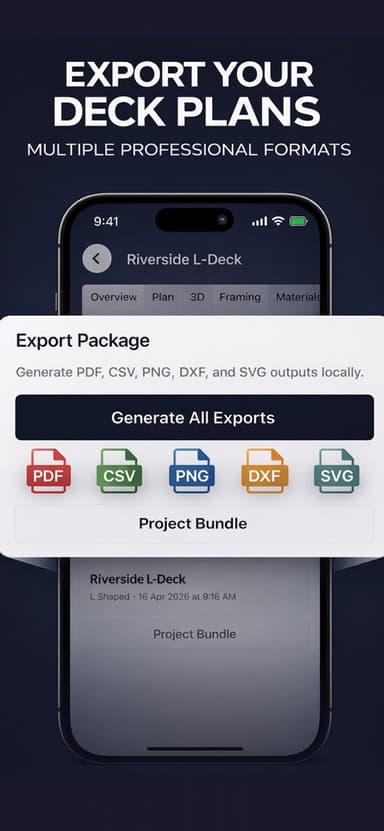 Decks Builder screenshot 2