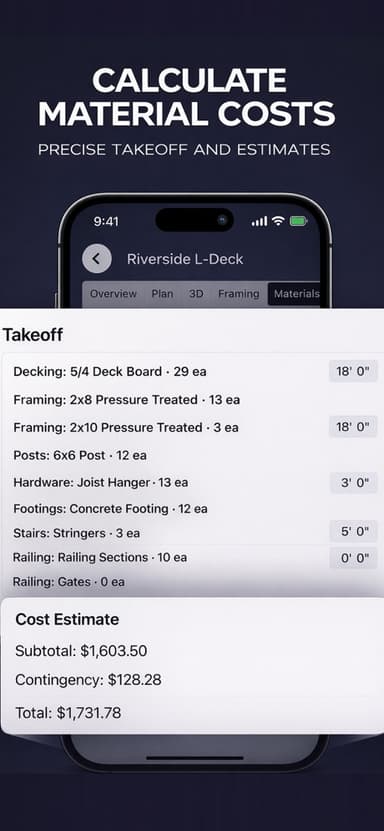 Decks Builder screenshot 4