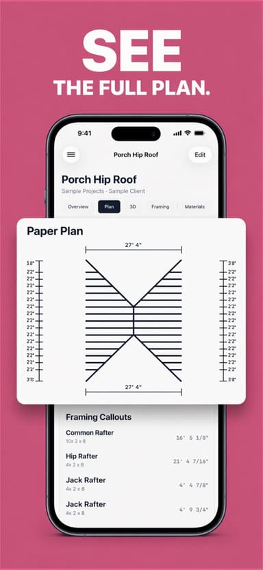Rafter Builder screenshot 4